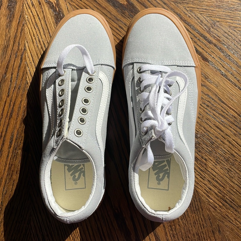 Vans Skate Old Skool Grey/Gum Women’s Size 8 NWOT
